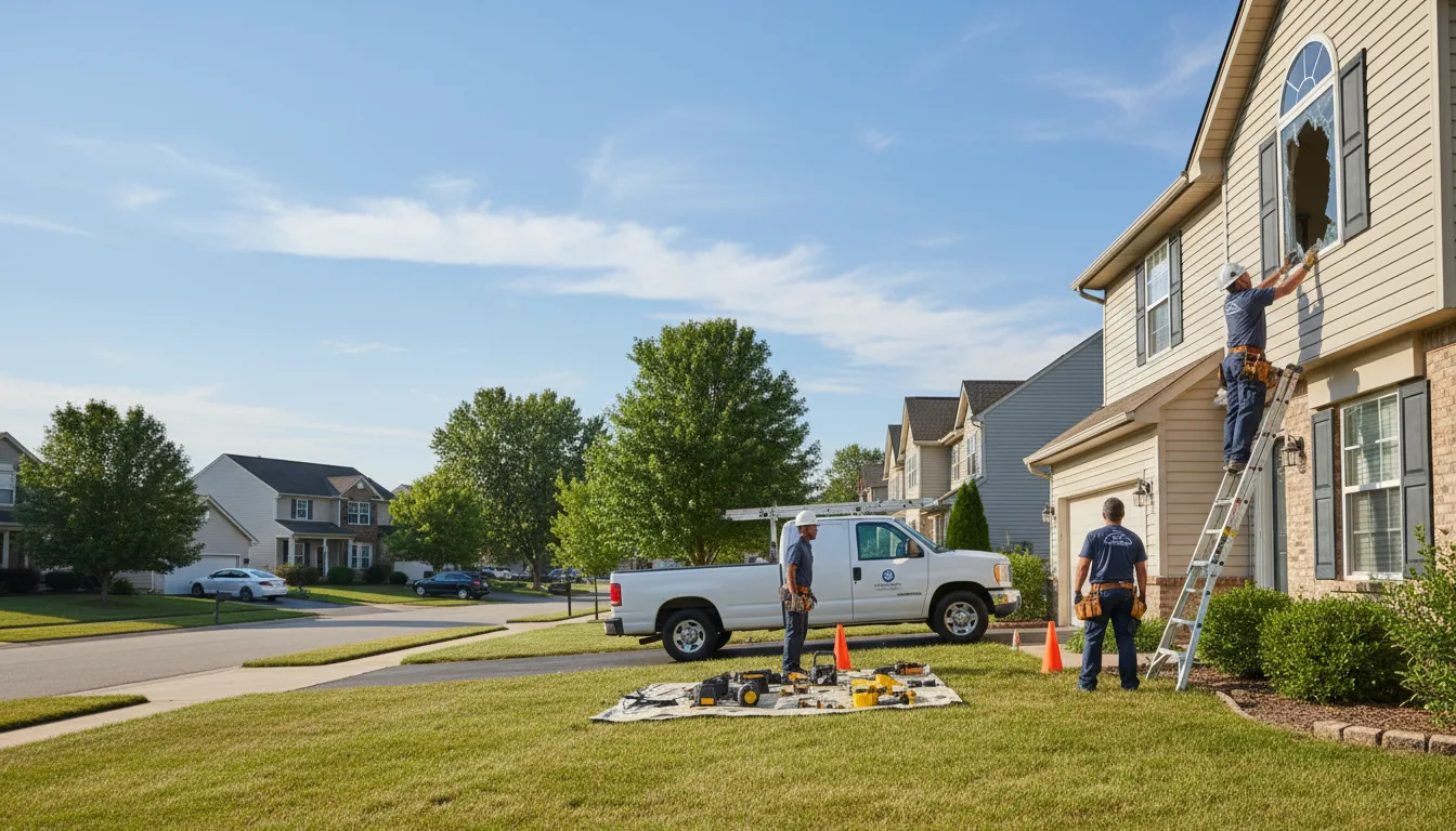 Expert window installer providing residential service in Hughes Springs, TX